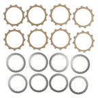 Clutch Kit Steel & Friction Plates for Suzuki GSF400 (M/N/P) GSX400 GSXR400 (J/RR T)