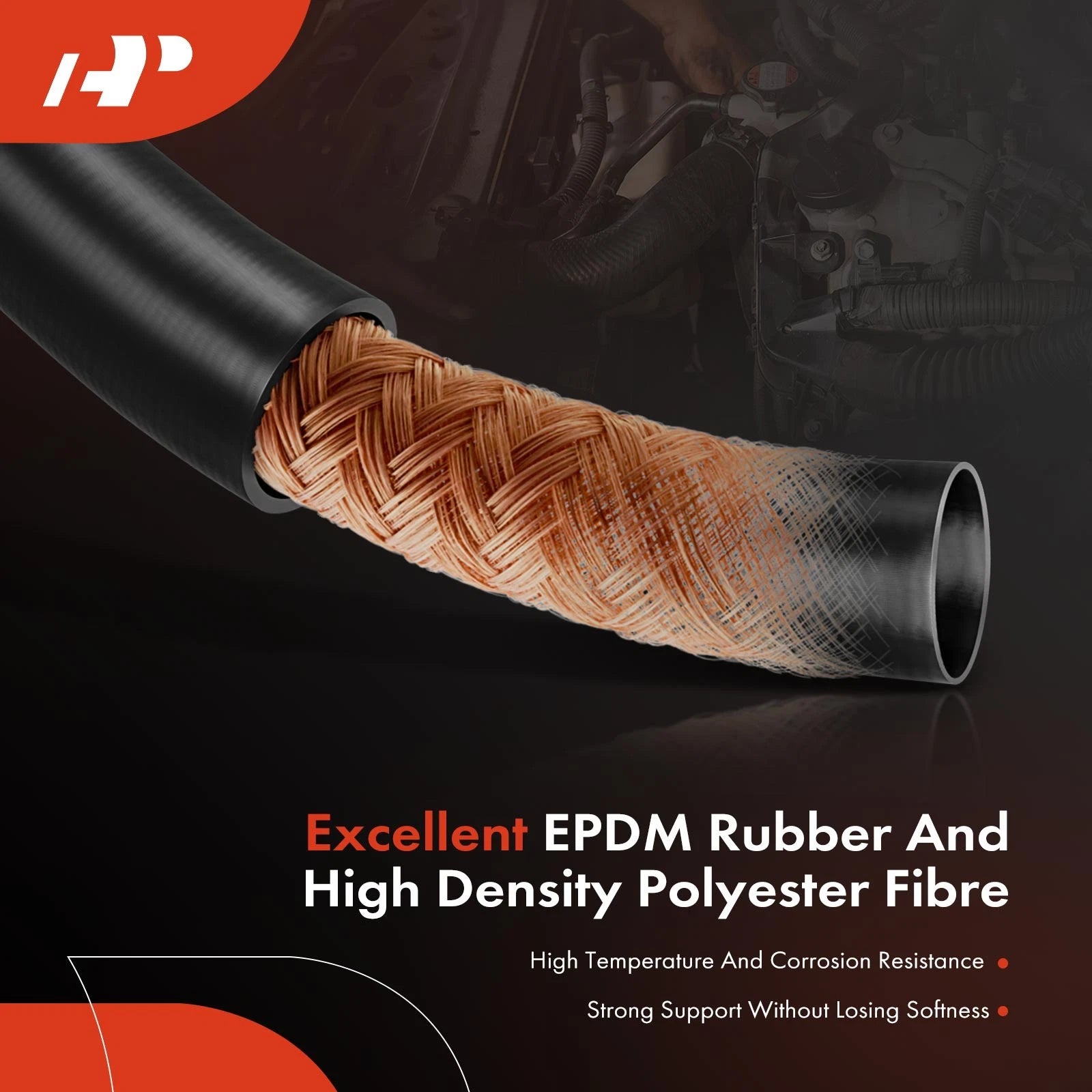 Lower Radiator Coolant Hose for BMW E60 525i 530i (2004-2005)