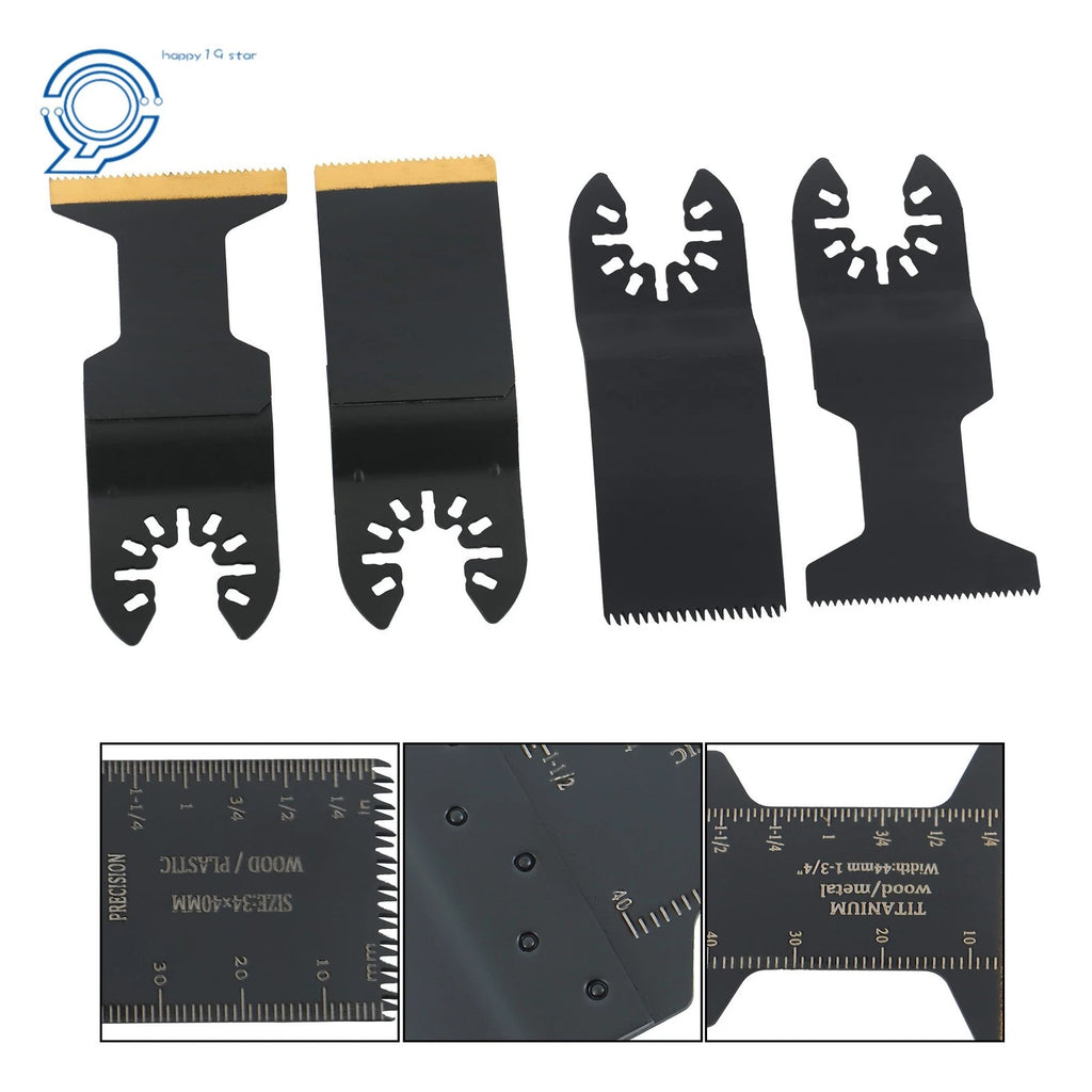20 Pack Oscillating Saw Blades for Universal Multitools (Titanium)