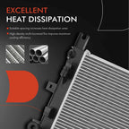 Aluminum Radiator for Nissan Leaf (2013-2017)