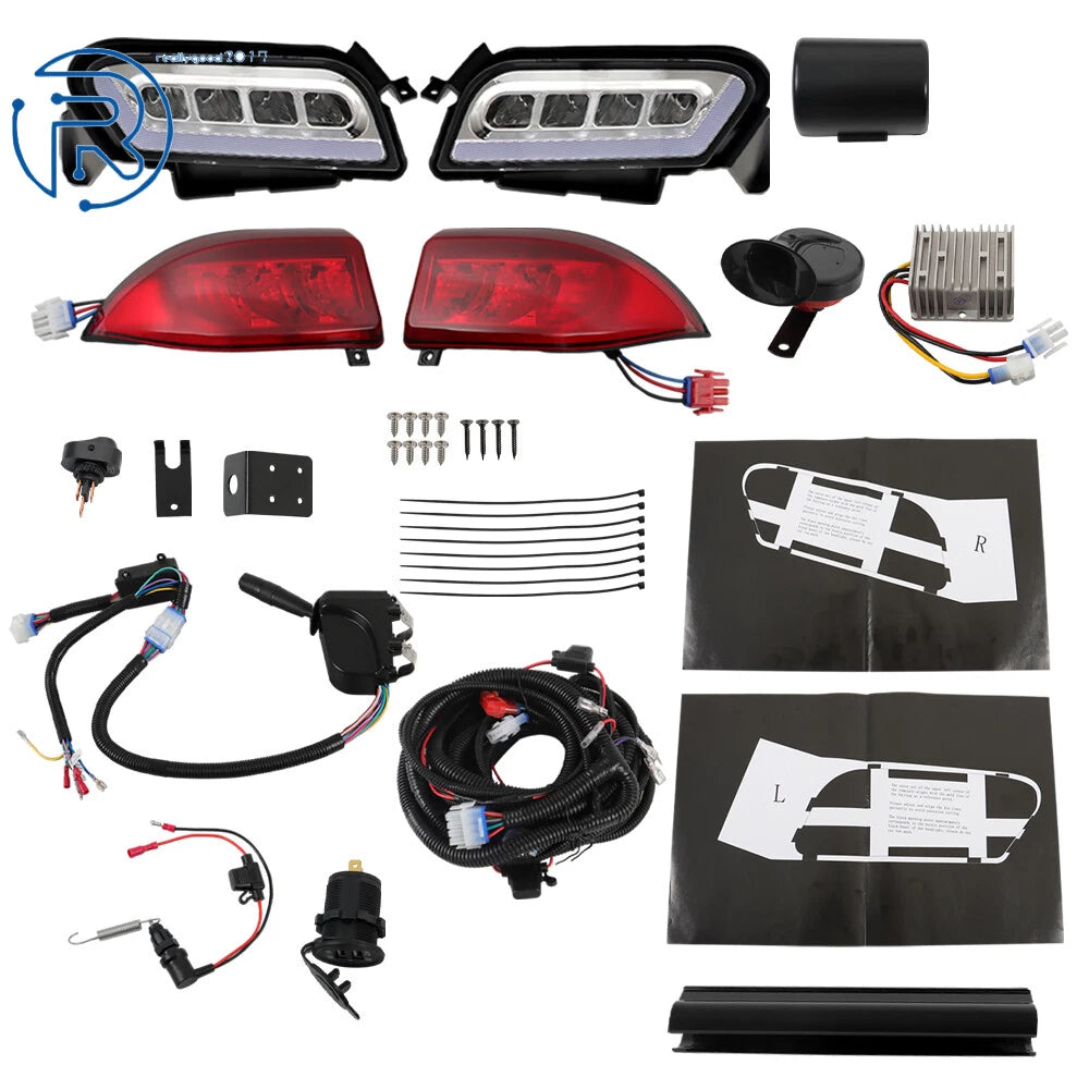 Headlight & Tail Light Kit for Club Car Tempo (2019–2022)