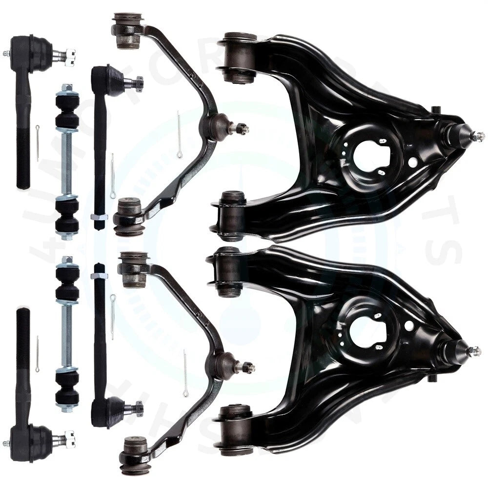 Set of 10 Lower Upper Control Arms and Ball Joints for Ford F-150 (1997–2003)