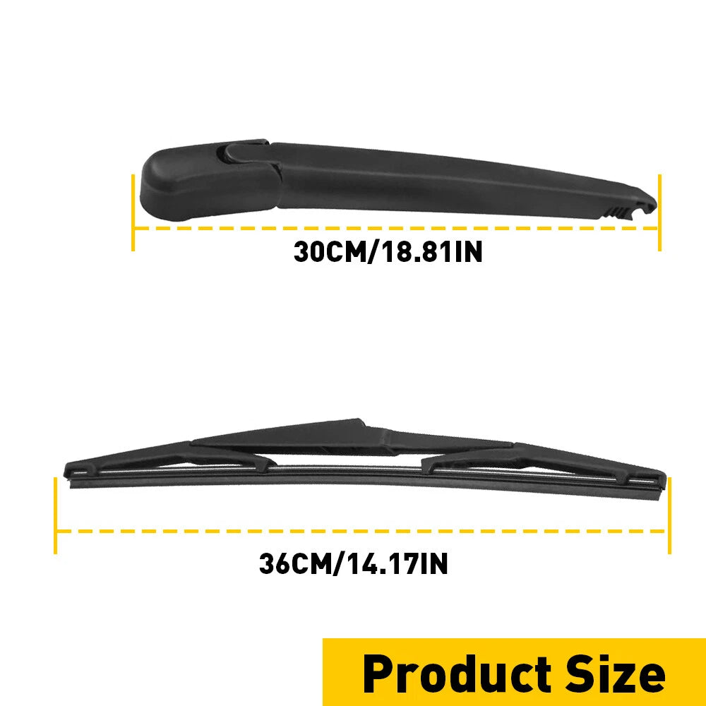 Set of 2 Rear Wiper Blades for Mazda CX-5 (2013-2016)