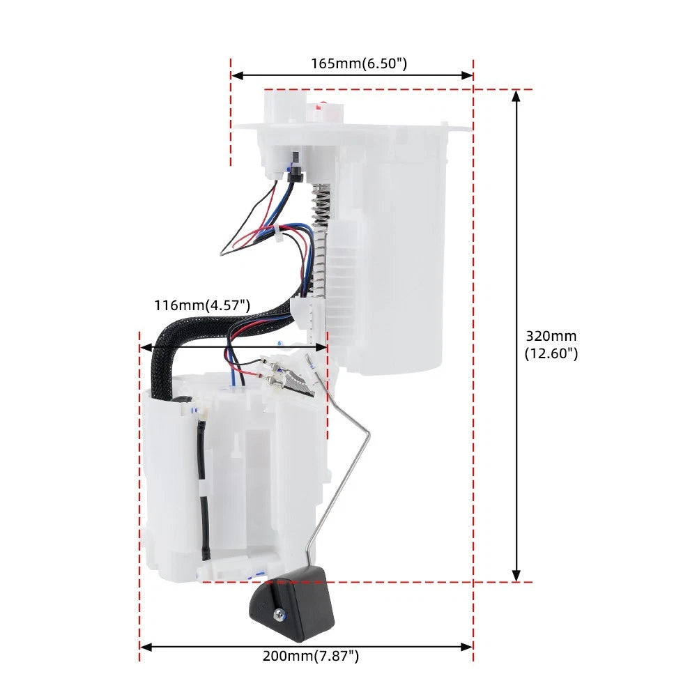 Fuel Pump Module Assembly for Toyota Prius Plug-In L4 1.8L (2010–2015) 7702047080