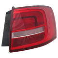 Replacement Passenger Outer Tail Light Assembly for 2015-18 Volkswagen Jetta