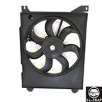 Front Condenser Fan for Hyundai Sonata, Kia Optima (2011–2019) HY3113107 S:9773538000