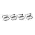 4 x Chrome Door Handle Bowl Covers for Subaru Forester (2019-2022)