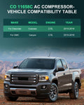 A/C Compressor for Chevrolet Colorado 2.5L (2015–2018)