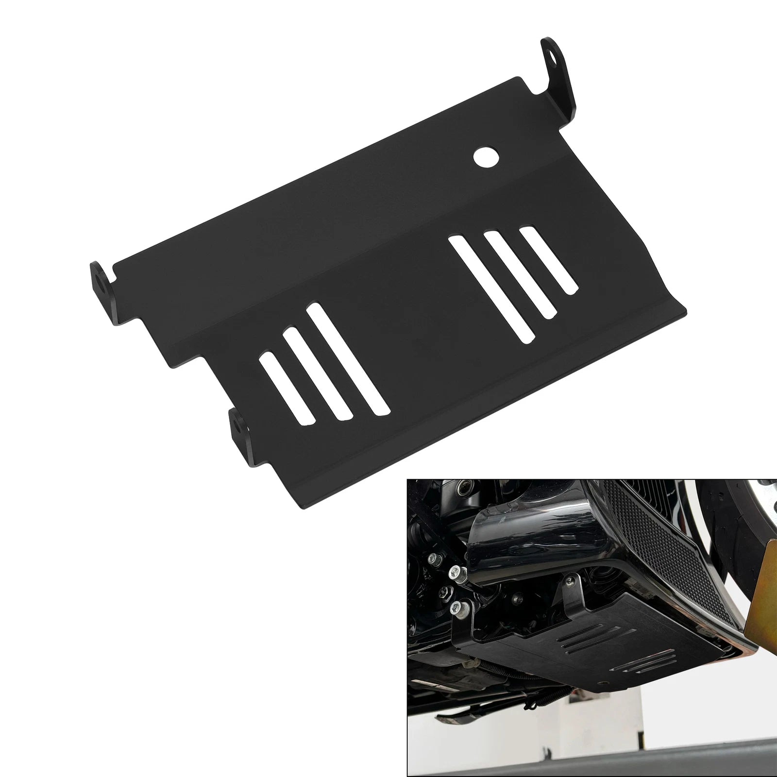 Skid Plate Lower Engine Chassis Guard for Harley CVO Road Glide (2023–2025)
