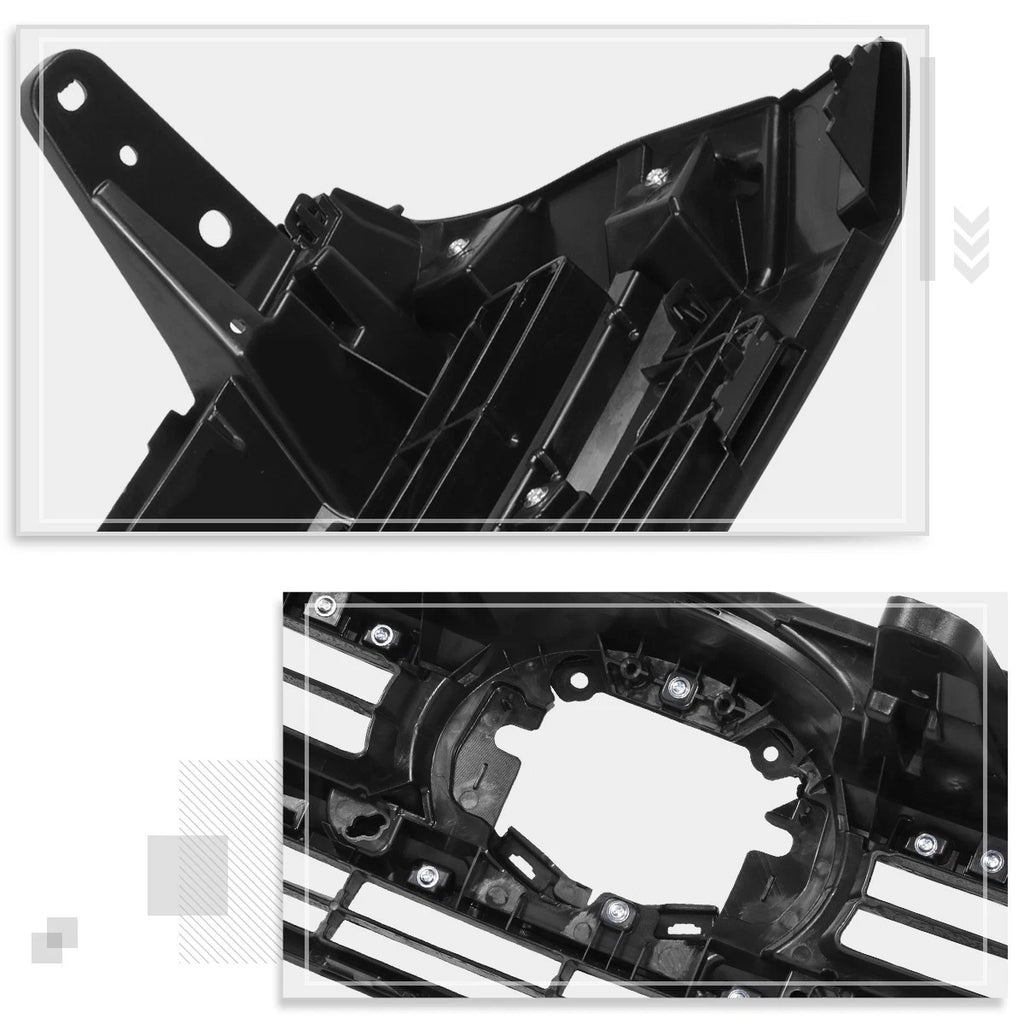 Matte Black Front Bumper Body Kit Spoiler Lip for Honda Fit (2018–2020)