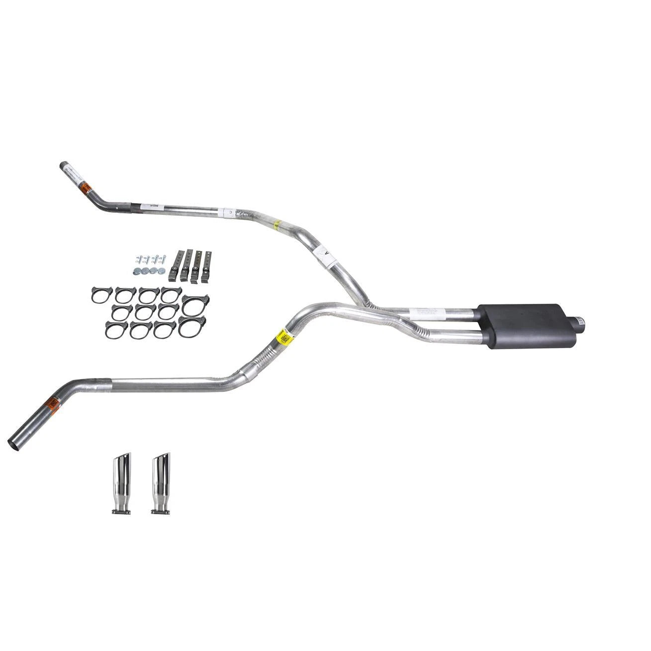 Dual Exhaust Pipe with Flowsound Muffler for F150 (1995–1997)