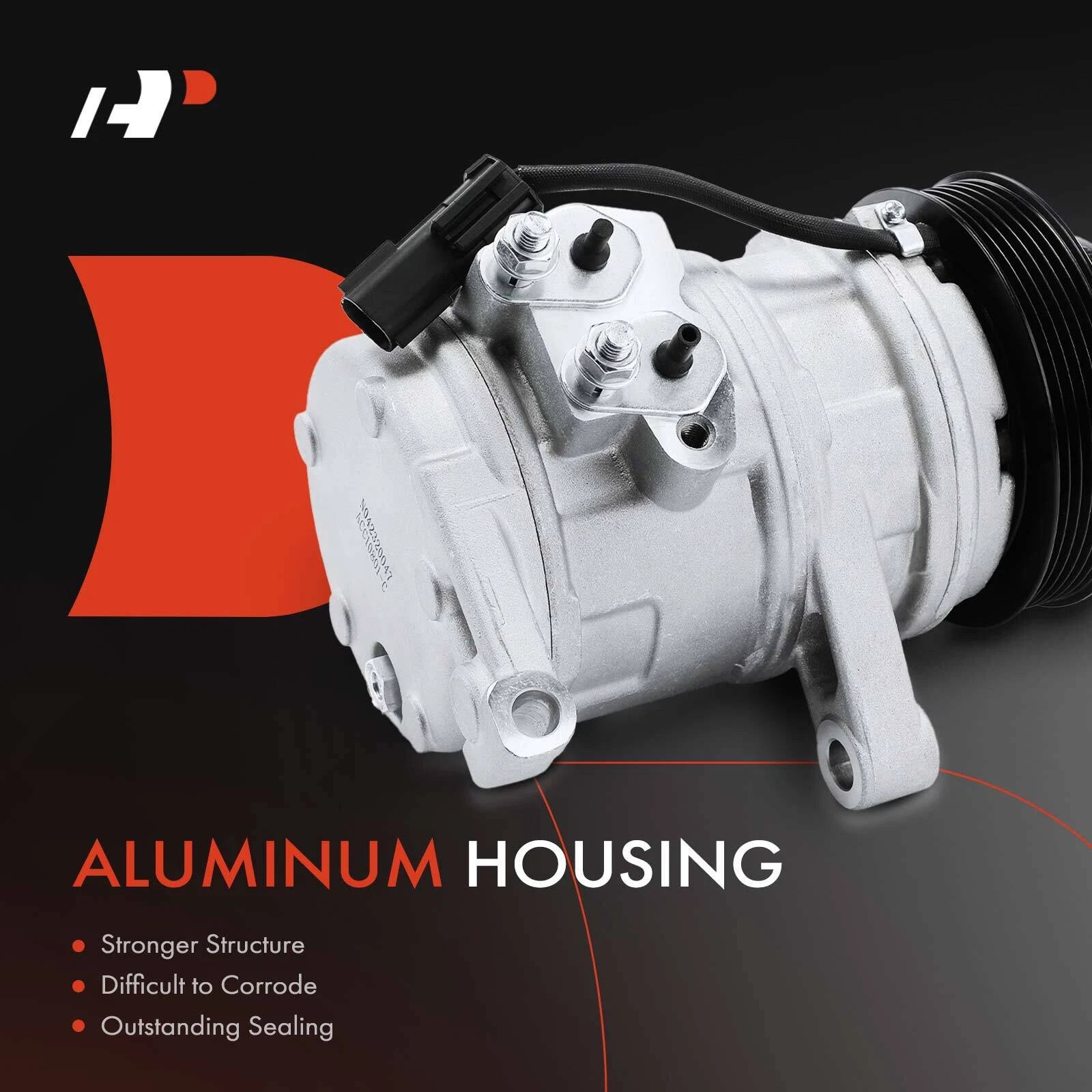 A/C Compressor with Clutch for Jeep Grand Cherokee (2005-2007)