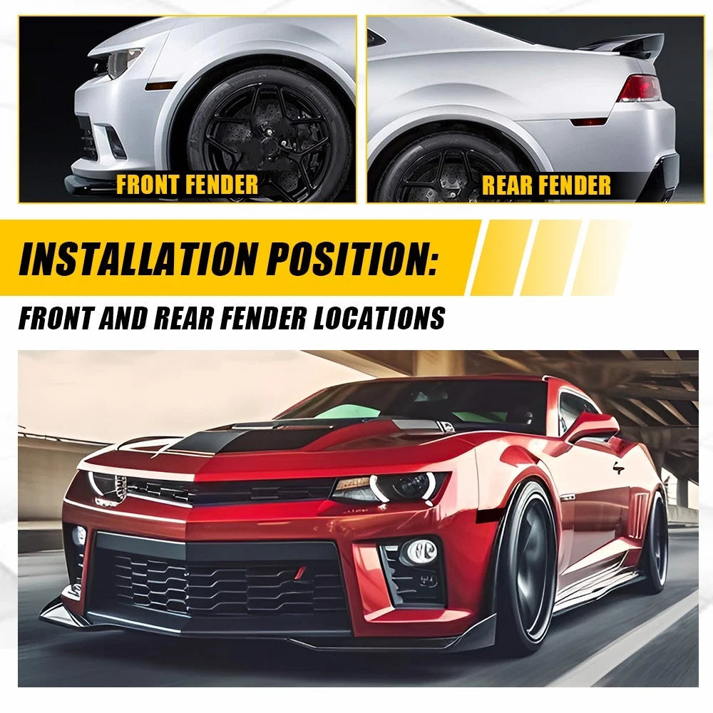 Side Marker Tint Overlays for Chevy Camaro (2010–2015)