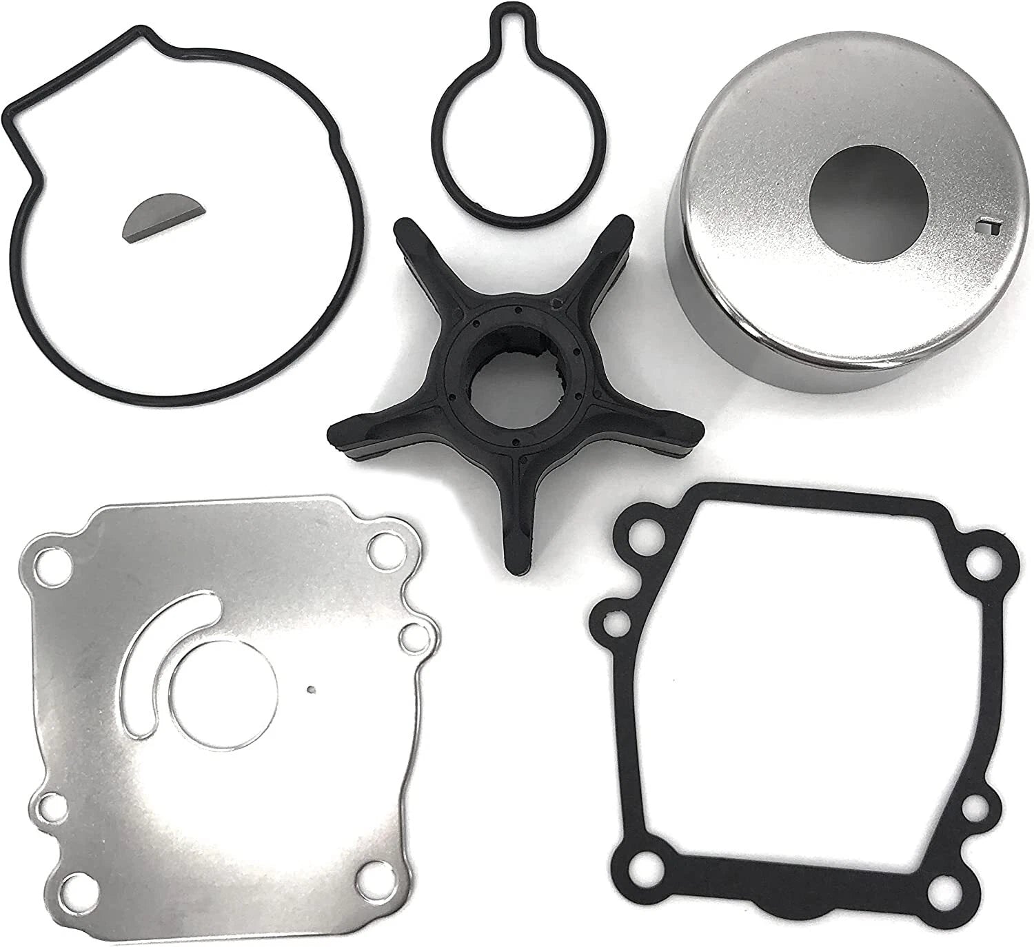 Water Pump Impeller Repair Kit for Suzuki Outboards 90 100 115 140 HP (17400-92J00)