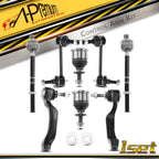 Set of 8 Stabilizer Bar Link Tie Rod End Ball Joint for Ford Thunderbird (2003)