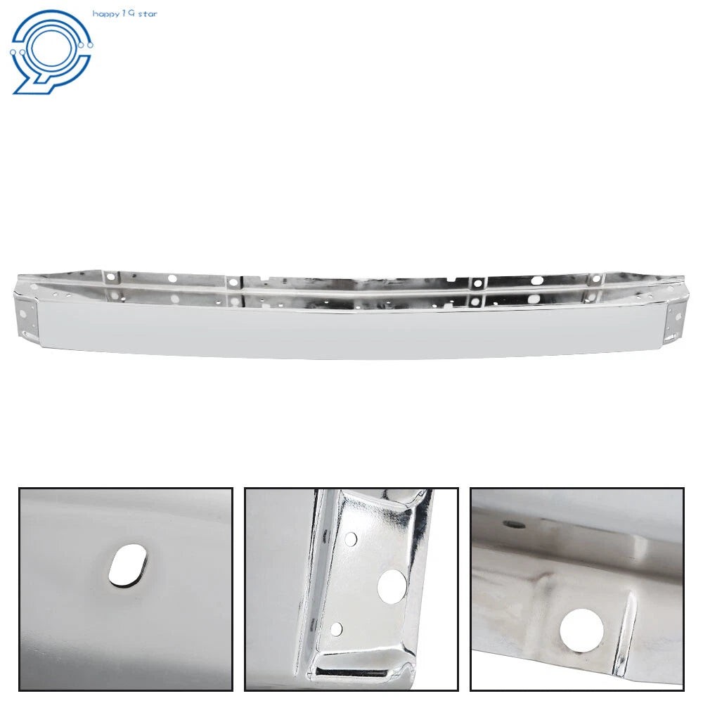 Chrome Front Bumper Steel Impact Face Bar for Chevy Silverado (2007–2013)