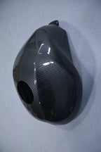 Carbon Fiber Gas Fuel Tank Cover for Kawasaki Ninja 650R (2009–2011)