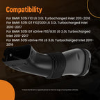 Air Intake Tube Hose for BMW 535i 640i 740i (2011–2018)