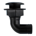 Thru Hull Drain Outlet Fitting for Boat Yacht Speedboat Dinghy RV (1in)