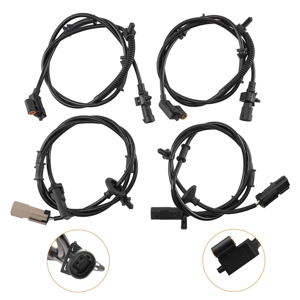 4X ABS Speed Sensor for Jeep Grand Cherokee (1999–2004)