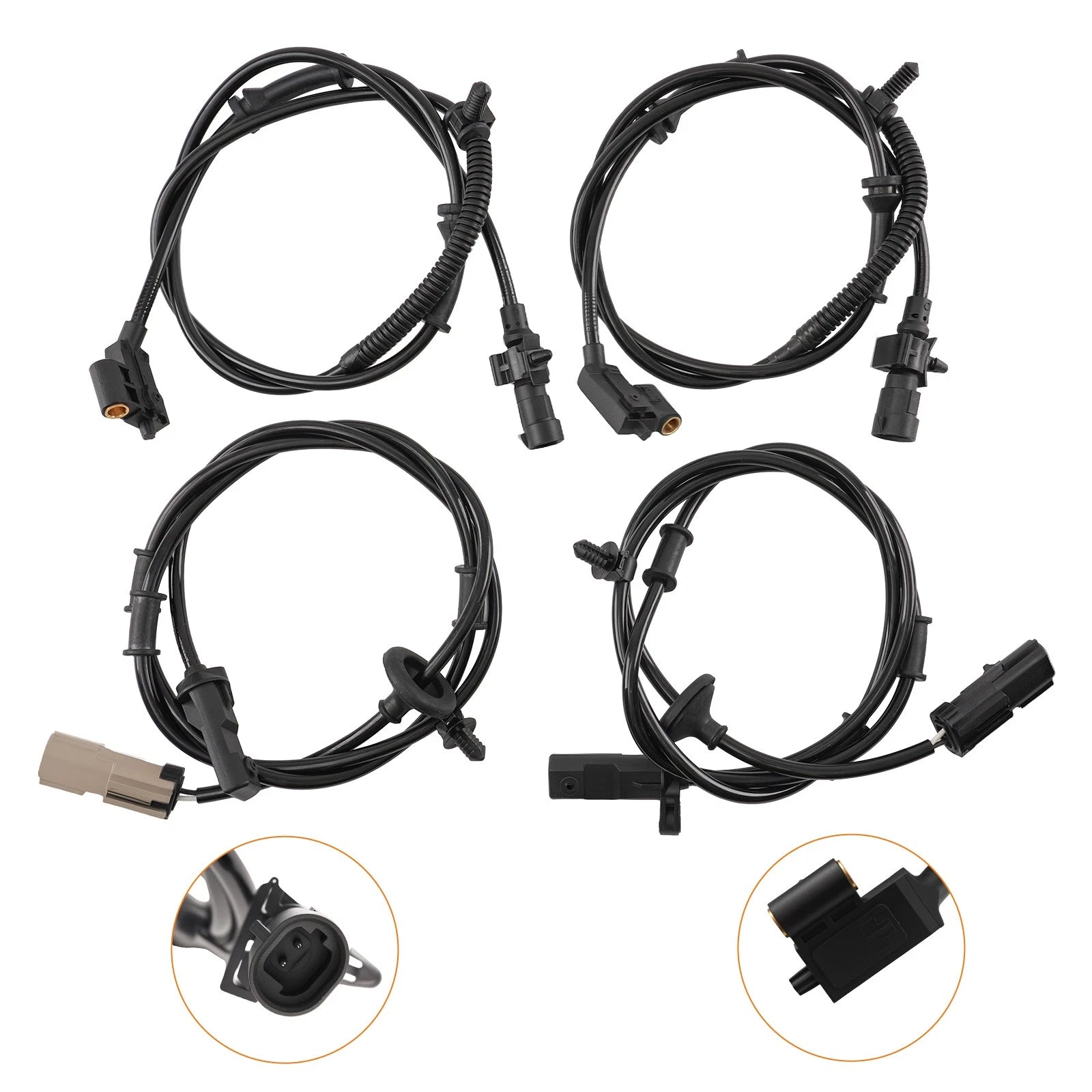 4X ABS Speed Sensor for Jeep Grand Cherokee (1999–2004)