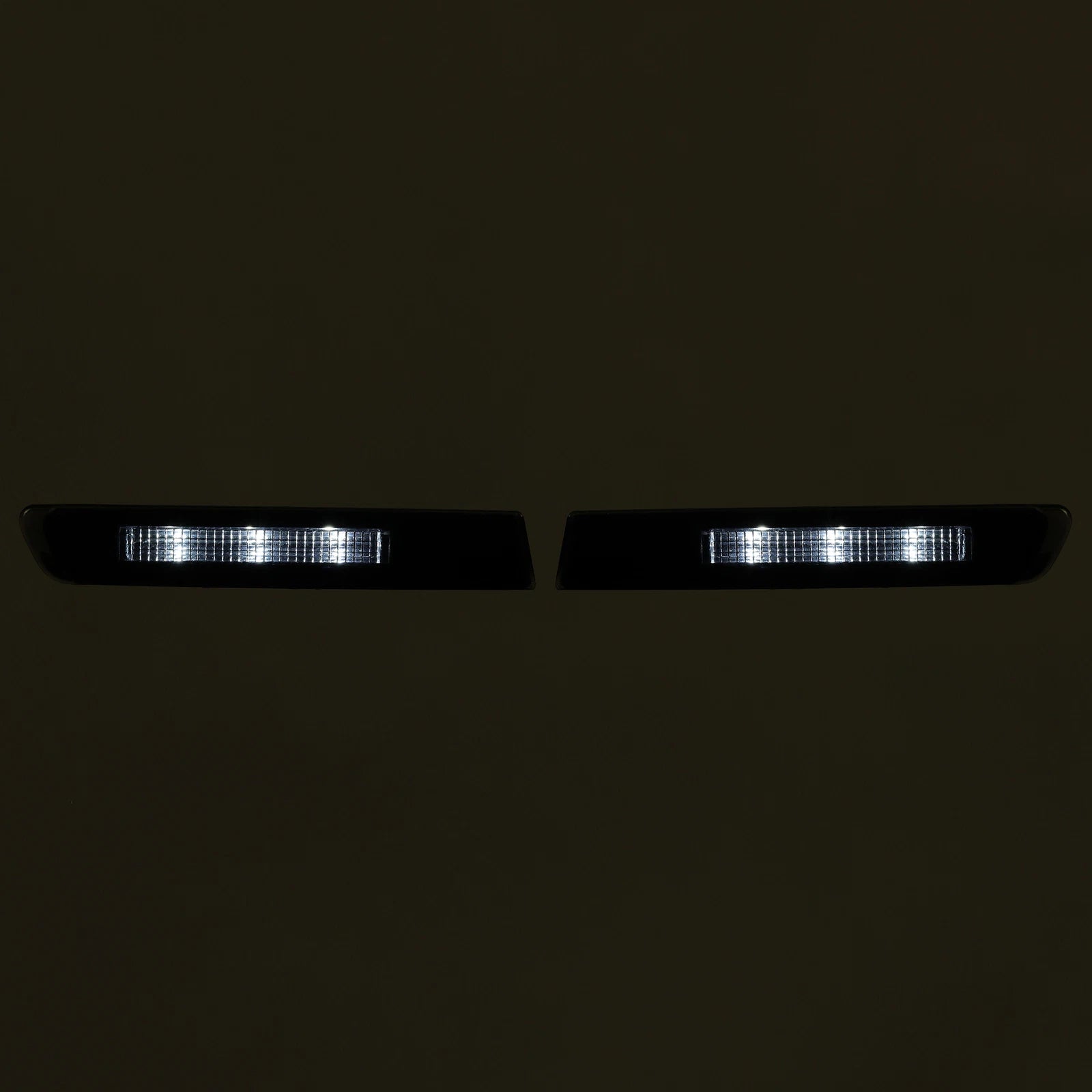 Set of 4 LED Smoke Front Rear Side Marker Lights for Acura TL (2004–2008)