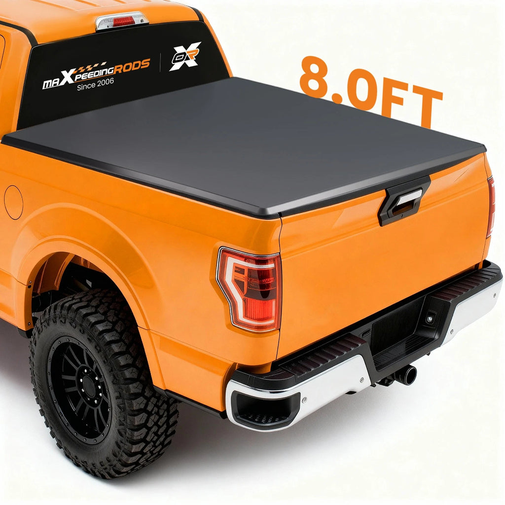 8ft Roll-Up Tonneau Cover for Chevrolet Silverado/GMC Sierra 1500 (2014–2025)