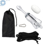 Kayak Anchor Kit for PWC Boat Canoe (3.3 lb with 26.2 ft Rope)