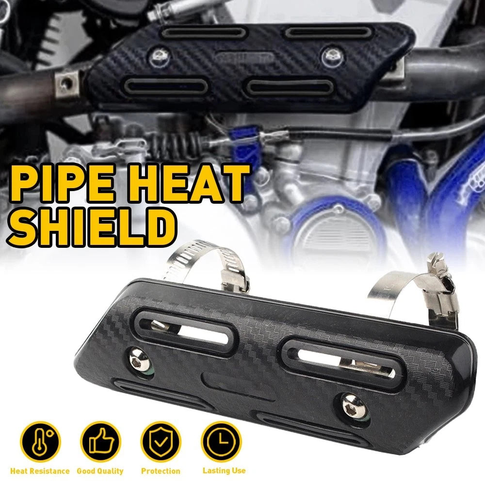 Black Pipe Heat Shield Protector Cover for KTM SXF 250 350 450 500 (2016–2023)