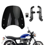 ABS Plastic Windshield for Bonneville T100 T120 Carb (2016–2023)