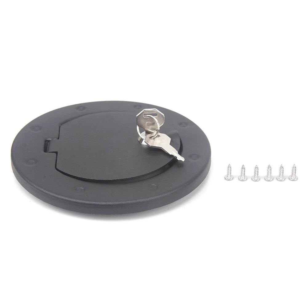 Locking Gas Tank Fuel Filler Cap with Key for Jeep Wrangler JK (2007–2017)