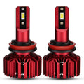 2X H11 LED Headlight Bulbs for NOVSIGHT (6000K, 10000LM)