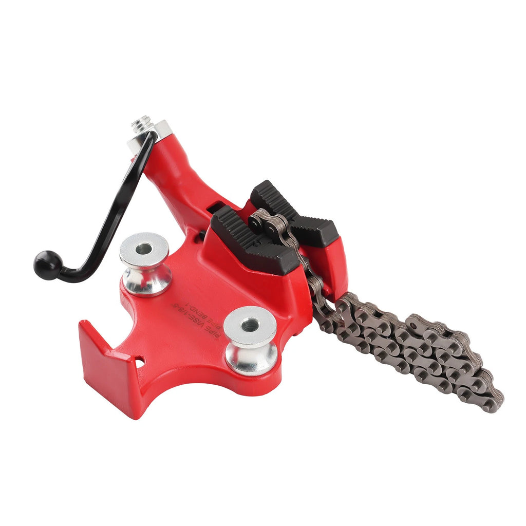 5" Chain Pipe Vise for Bench Tool (1/8"-5" Capacity)