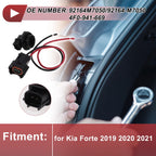DRL Daytime Running Light Socket Wiring for Kia Forte (2019–2021) No. 92164M7050