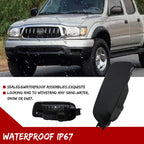 2X Smoke Lens Front Bumper Turn Signal Lights for Toyota Tacoma (2001–2004)