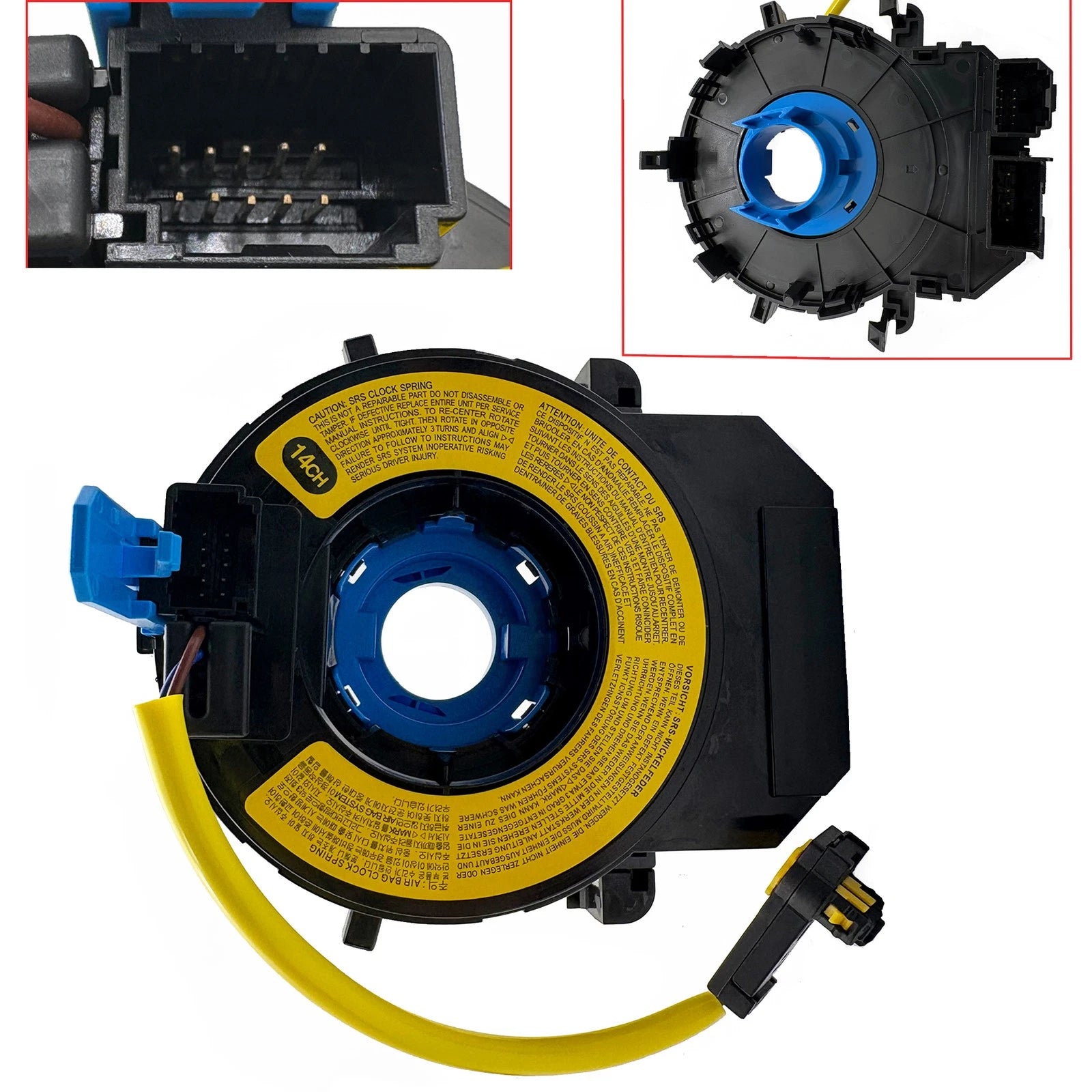 Spiral Cable Clock Spring for Kia Sorento Hyundai Santa Fe (2003–2017) 93490-2P170
