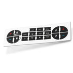 AC for DASH Button Decal Stickers for Buick Enclave (2008���2023)