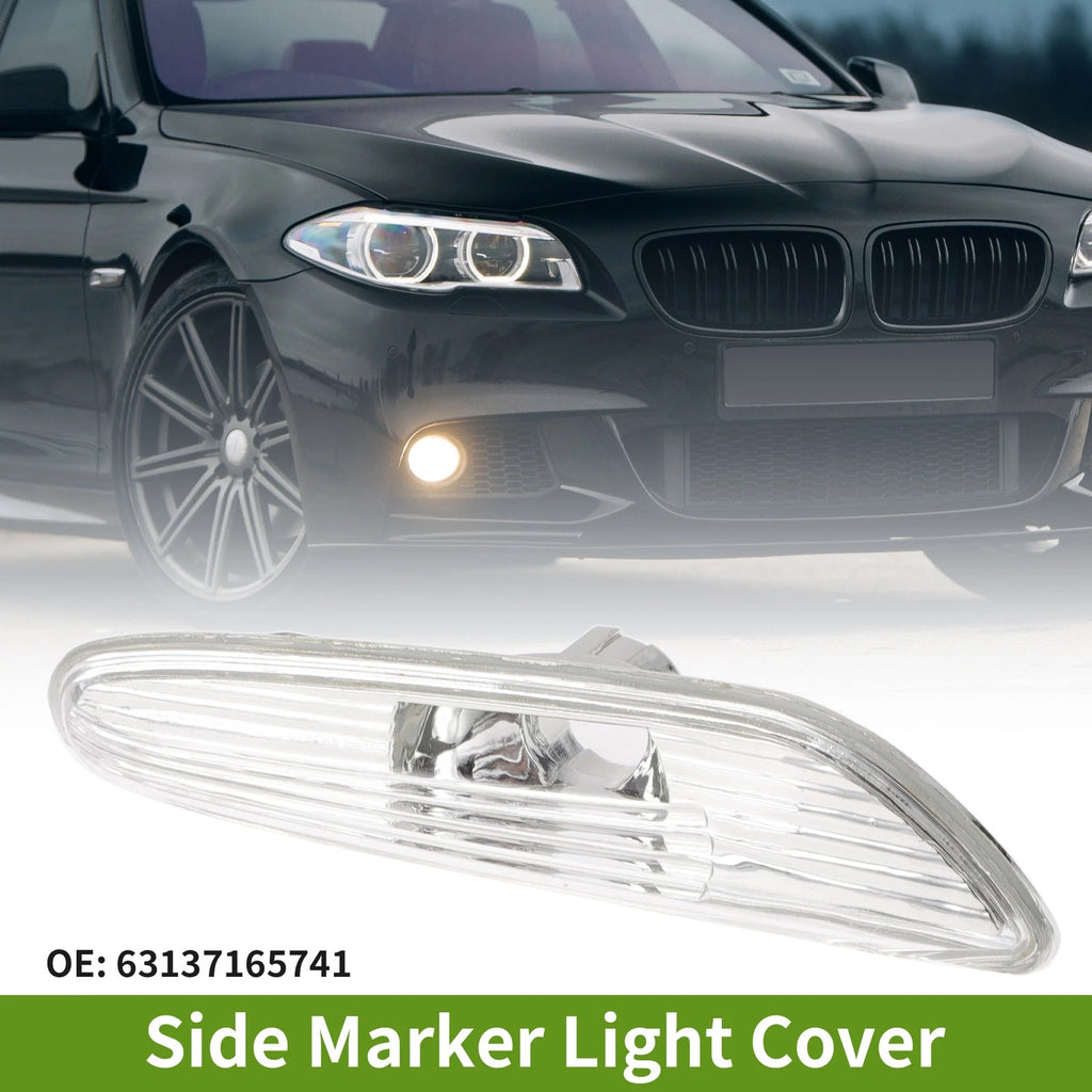 1 Pc Left Side Marker Light Cover for BMW 5 Series E60 (2005–2010) 63137165741