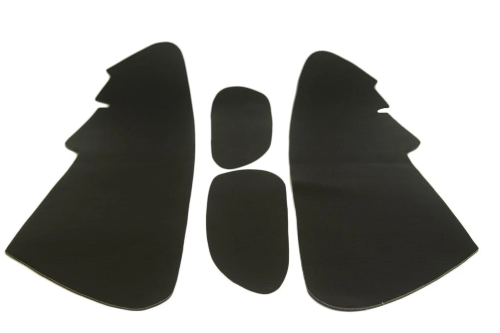 Front Insert Door Panel Cover for Acura RSX (2002–2006) Black Leather