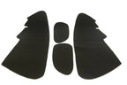 Front Insert Door Panel Cover for Acura RSX (2002–2006) Black Leather