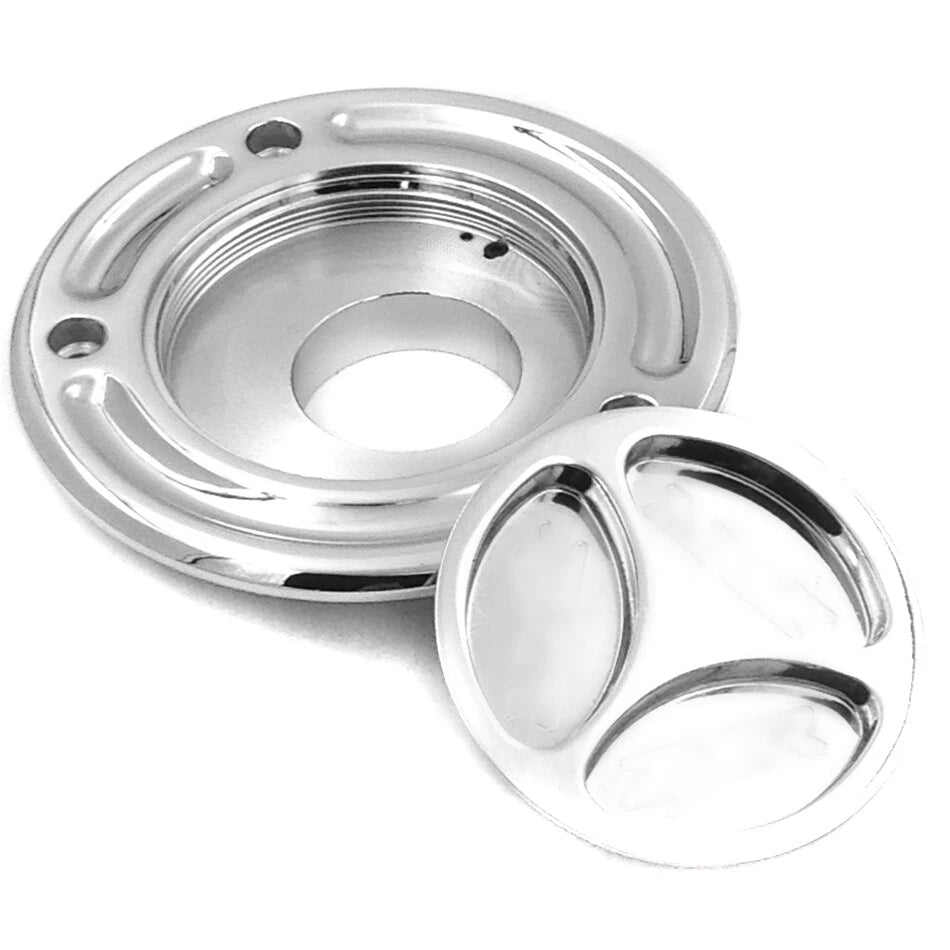 Keyless Gas Cap for Kawasaki ZRX1200R (2001–2005) - Aluminum Racing Twist Off