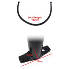 3000cc Floor Pump for Inflatable Boats Surfboards (0-30 PSI)