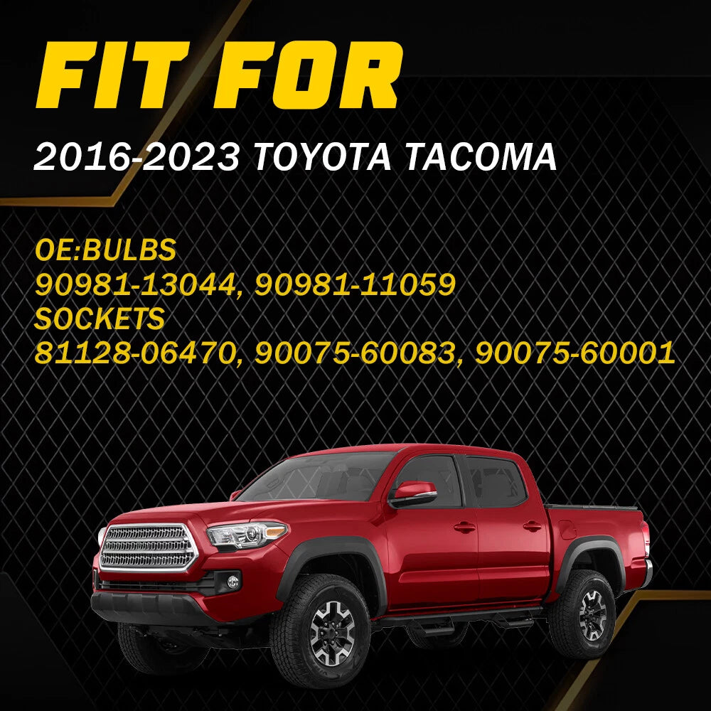 Tail Light Bulbs & Sockets for Toyota Tacoma (2016–2023)