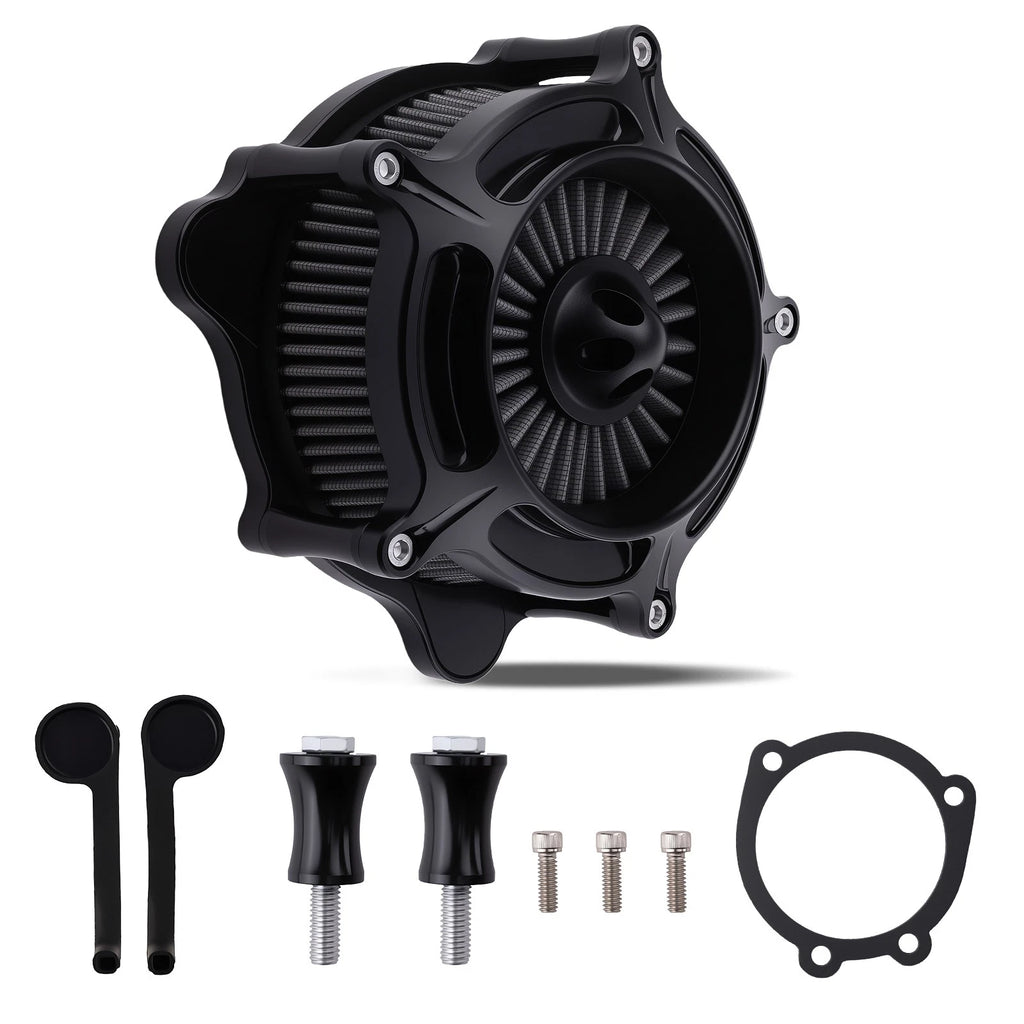 Air Cleaner Kit for Harley Davidson Touring (2000–2007) Black Filter