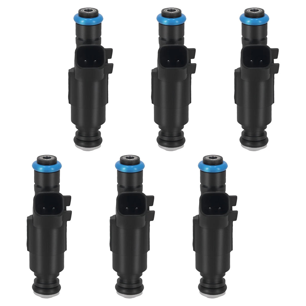 6X Fuel Injectors for Jeep Grand Cherokee Wrangler Cherokee (1999–2004)