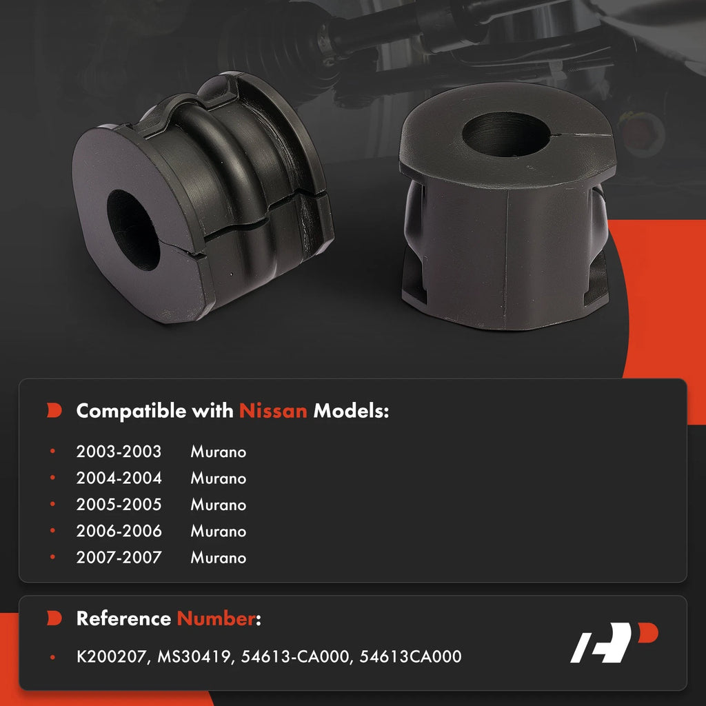 2X Rear Stabilizer Bar Bushing for Nissan Murano (2003-2007)
