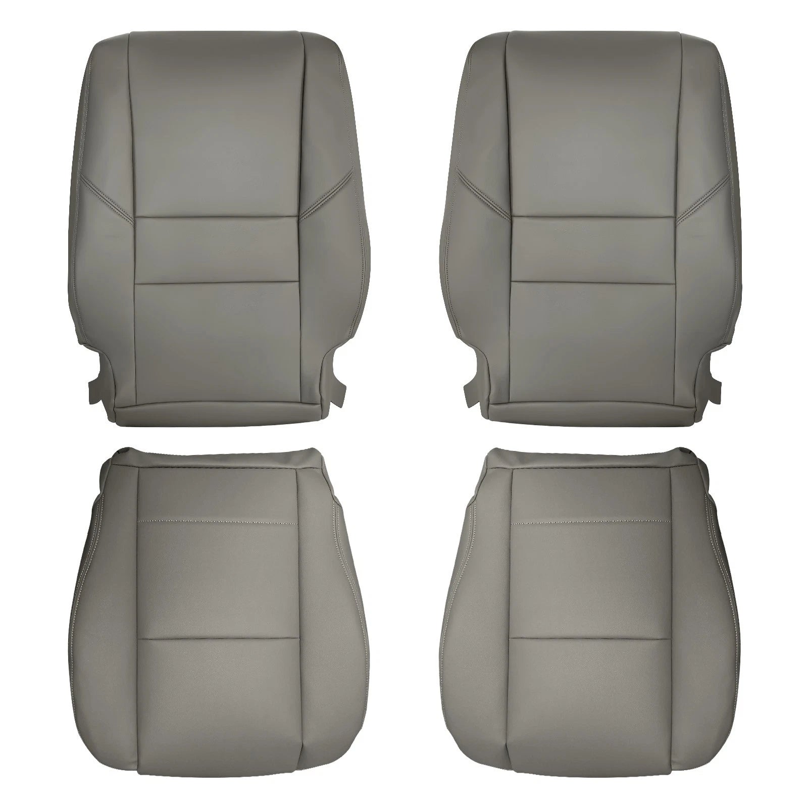 4X Gray Seat Cover Kit for Toyota Sequoia (2000–2007)
