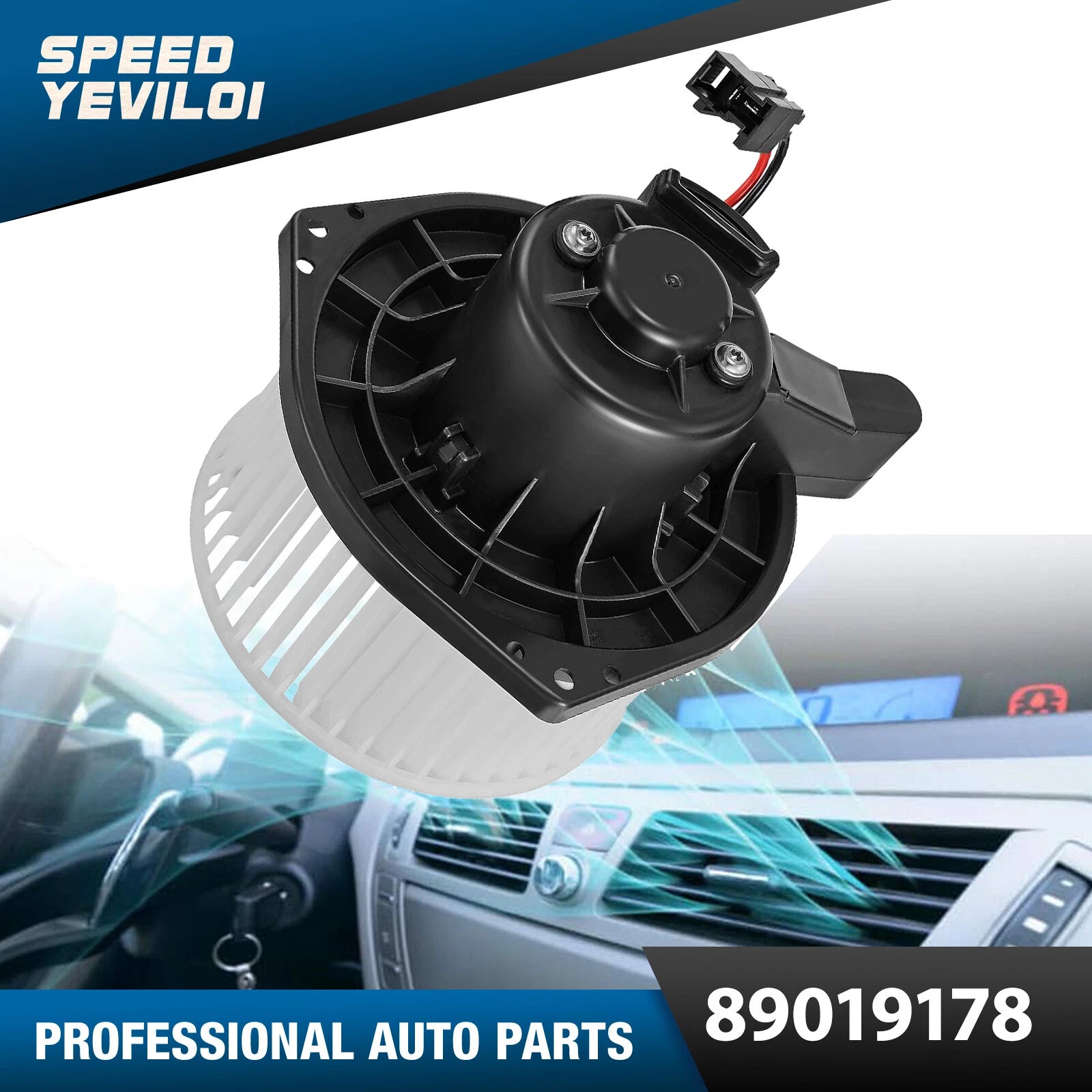 HVAC Blower Motor for Chevrolet Colorado GMC Canyon Isuzu i-280 i-290 (2004–2012)