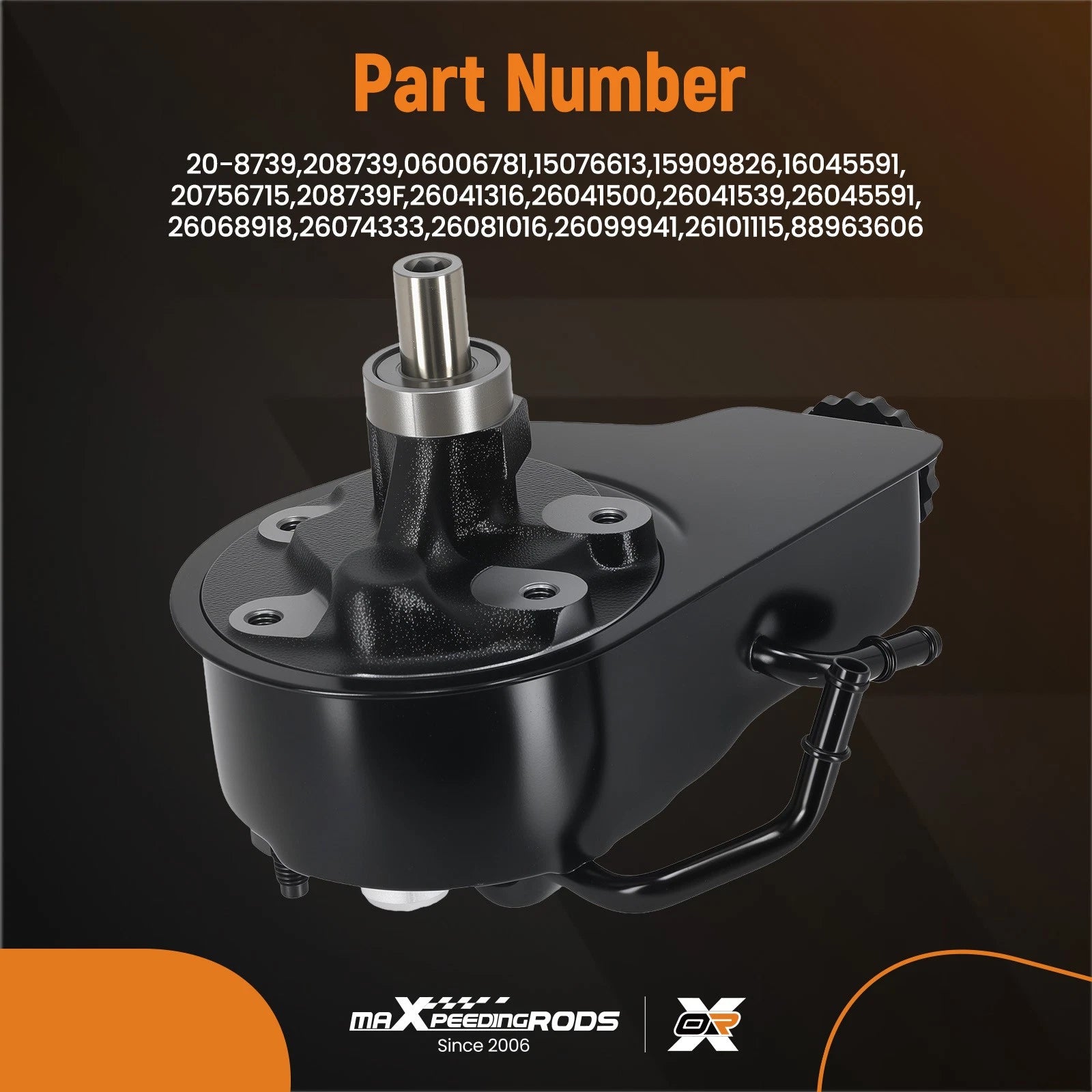 Power Steering Pump for Chevrolet GMC Silverado Sierra 1500 2500 3500 (2000–2006) 20-8739