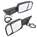 Set of 2 Power Heated Towing Mirrors for Ram 2500 3500 (2010–2018) 68381774AA 68381775AA